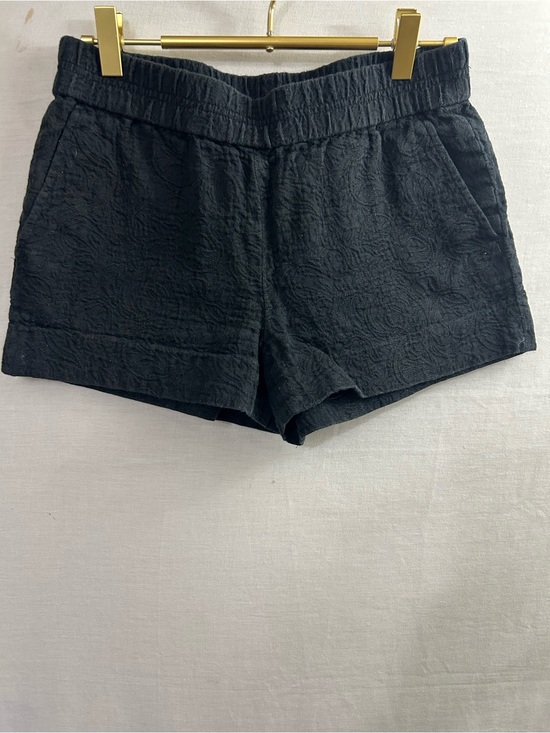 J. Crew Pants - J.Crew black jacquard pull-on boardwalk shorts